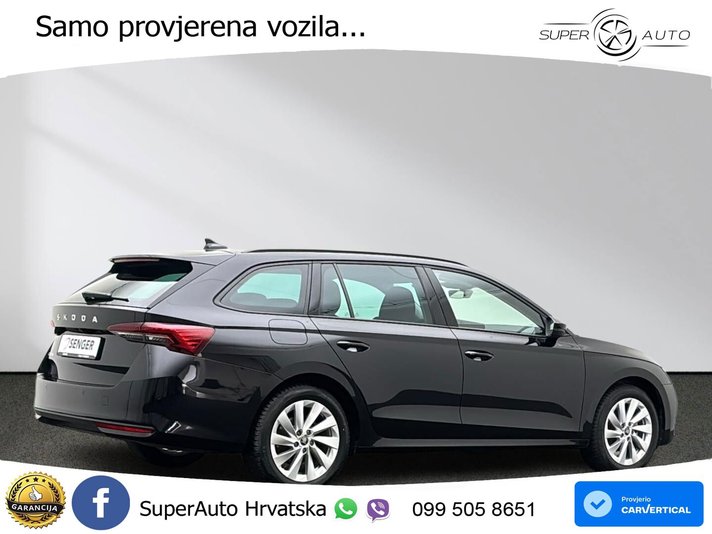 Škoda Octavia Combi 2.0 TDI (150 KS) DSG Selection LED+GR SJED+ACC