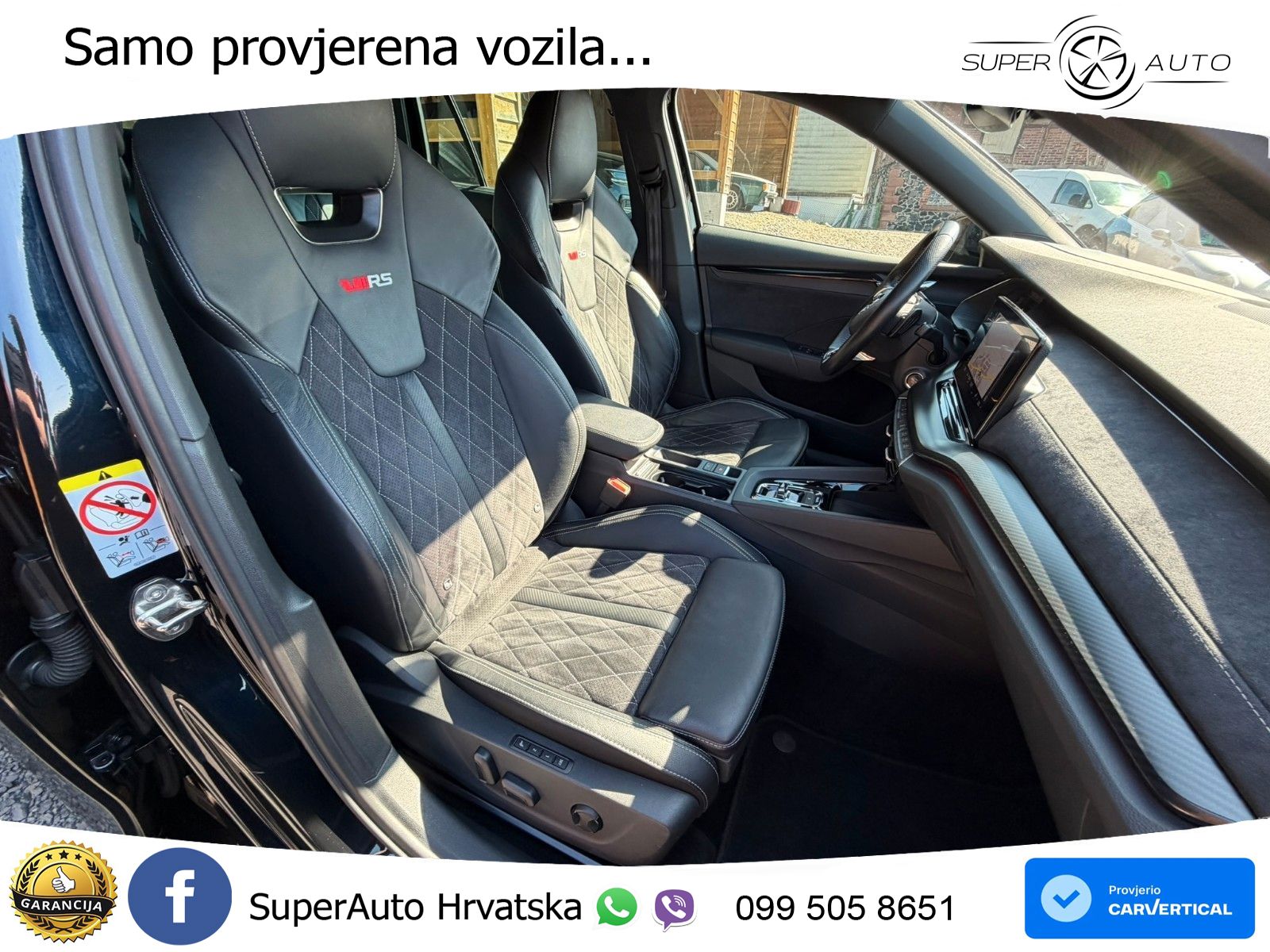 Škoda Octavia Combi RS 2.0 TDI (200 KS) 4x4 DSG LED+GR SJED+ACC