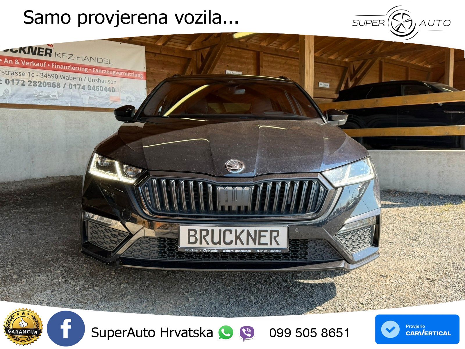 Škoda Octavia Combi RS 2.0 TDI (200 KS) 4x4 DSG LED+GR SJED+ACC