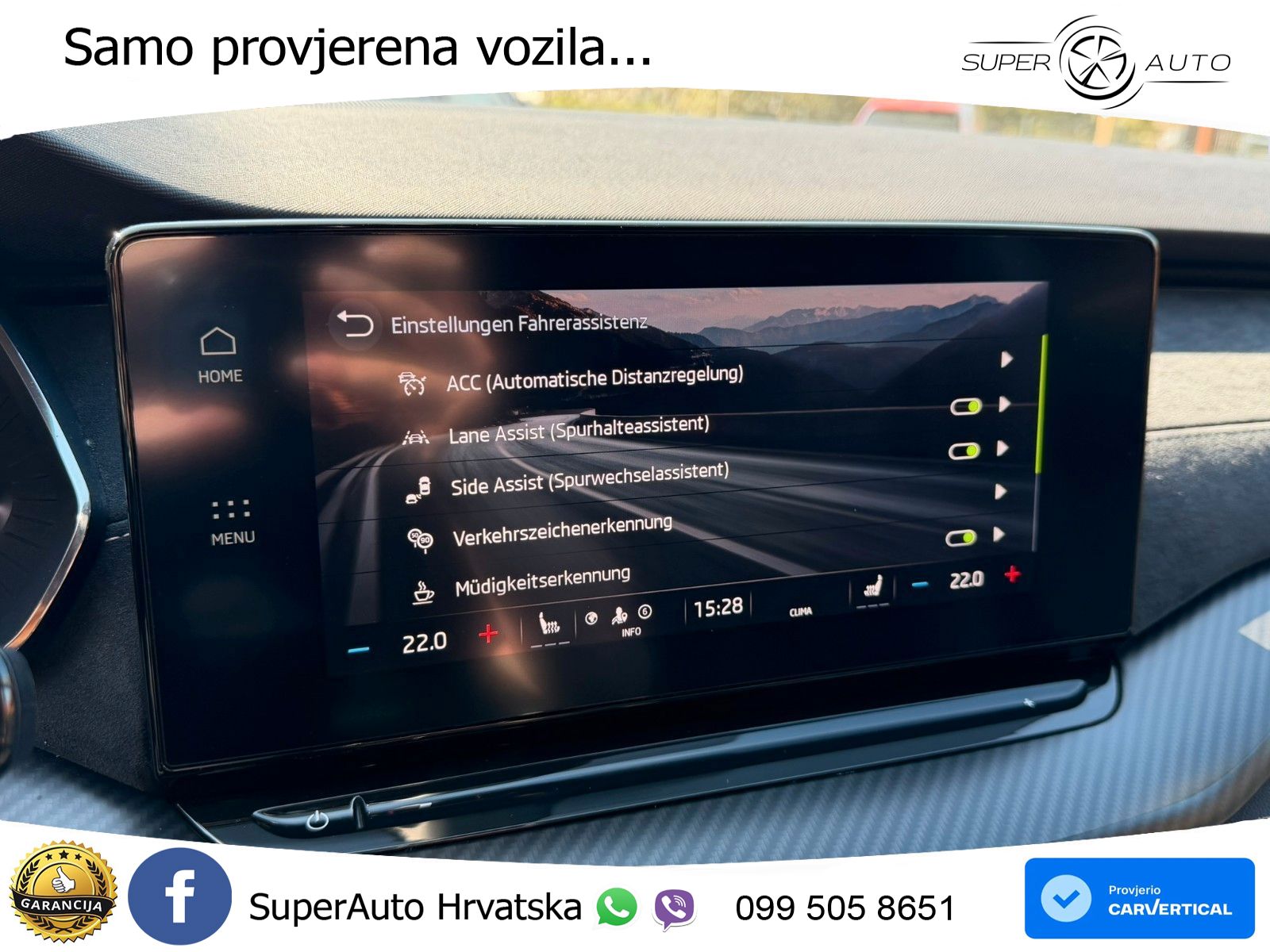 Škoda Octavia Combi RS 2.0 TDI (200 KS) 4x4 DSG LED+GR SJED+ACC