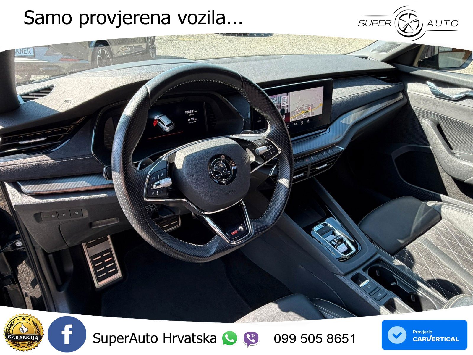 Škoda Octavia Combi RS 2.0 TDI (200 KS) 4x4 DSG LED+GR SJED+ACC