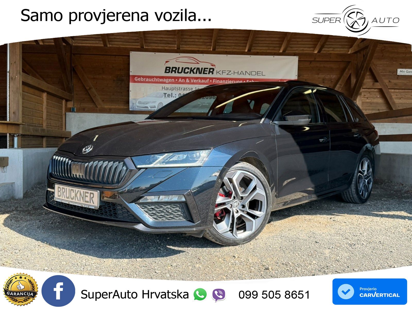Škoda Octavia Combi RS 2.0 TDI (200 KS) 4x4 DSG LED+GR SJED+ACC