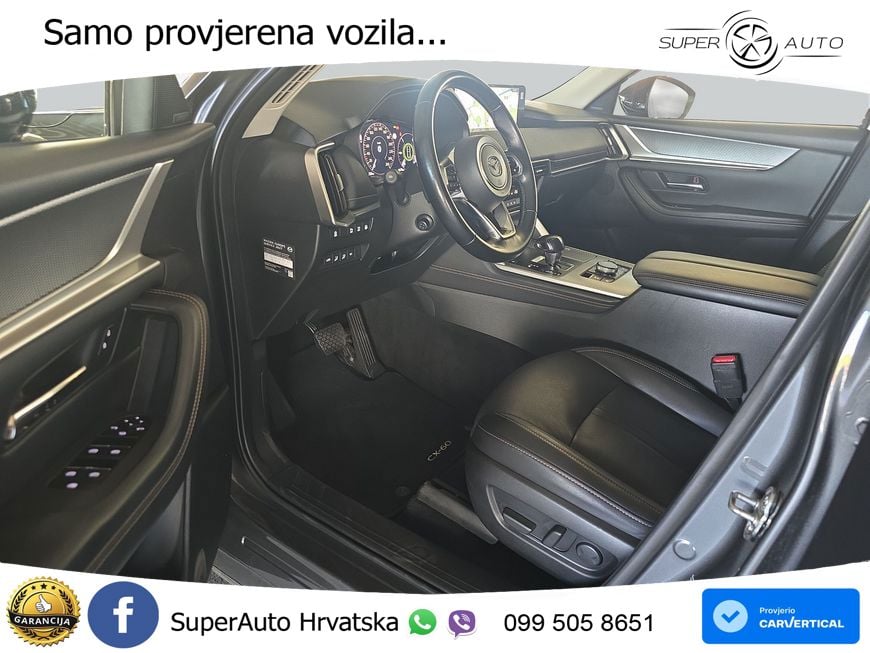 Mazda CX-60 2.5 e-Skyactiv (328 KS) AWD Automatic LED+GR SJED+ACC