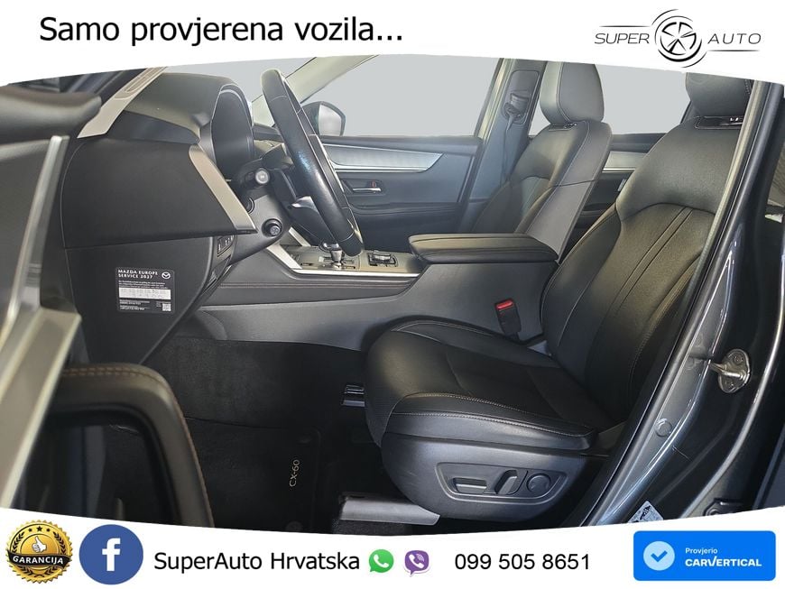 Mazda CX-60 2.5 e-Skyactiv (328 KS) AWD Automatic LED+GR SJED+ACC
