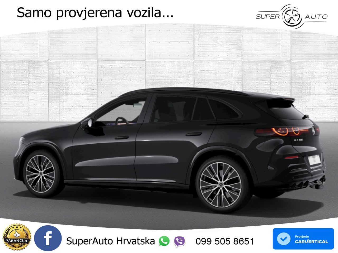 Mercedes GLC 400 94 kWh (489 KS) 4MATIC EQ Technology AMG LED+GR SJED+ACC