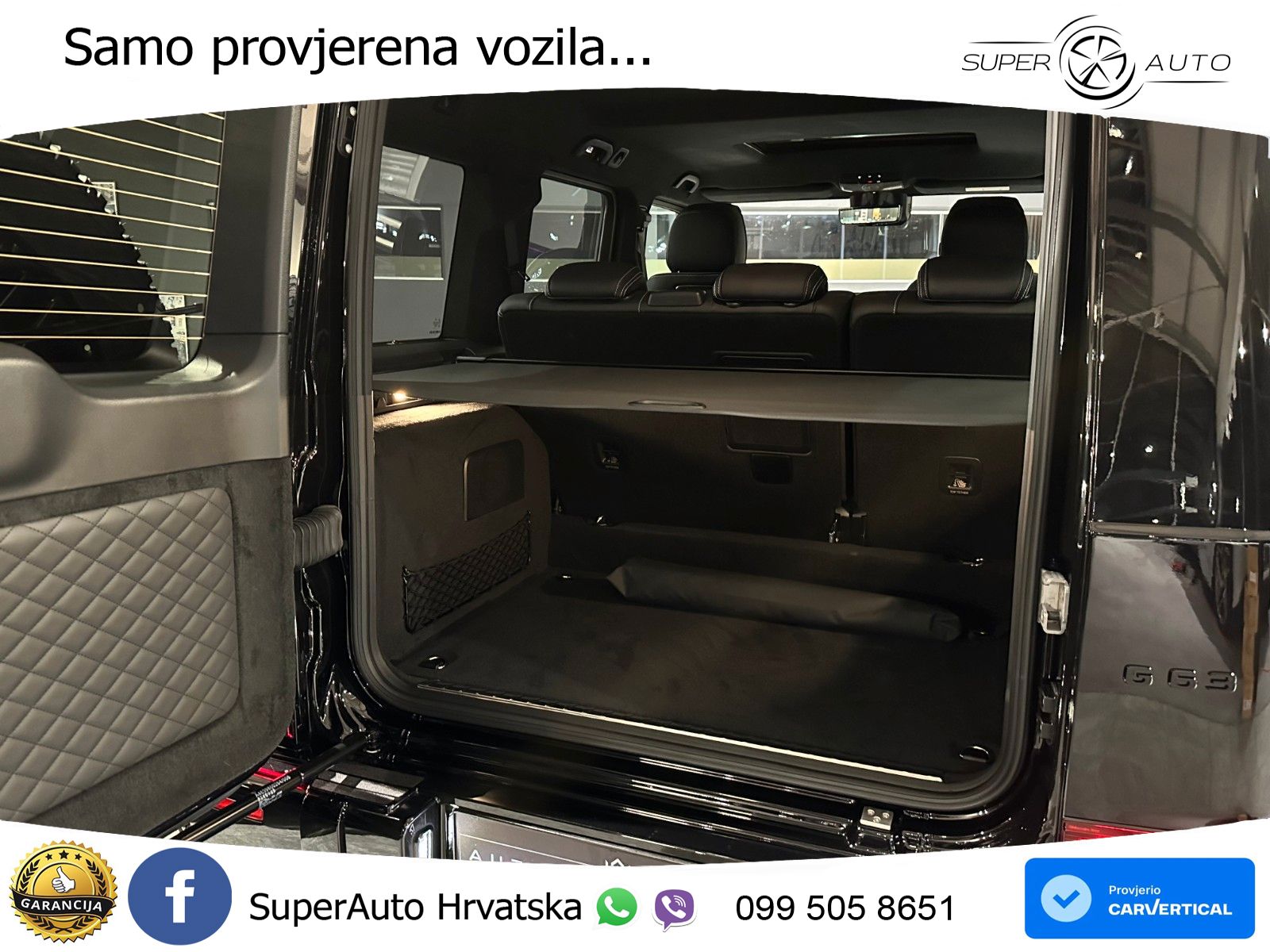 Mercedes AMG G 63 Long V8 (585 KS) 4MATIC 9G-TRONIC AMG SPEEDSHIFT PLUS LED+GR SJED+ACC