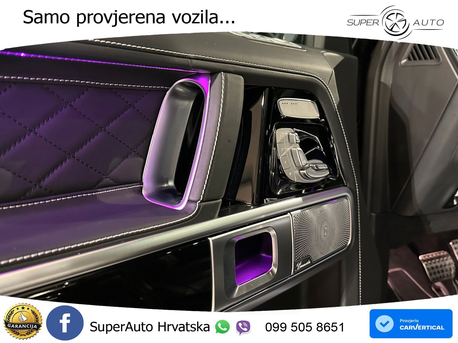 Mercedes AMG G 63 Long V8 (585 KS) 4MATIC 9G-TRONIC AMG SPEEDSHIFT PLUS LED+GR SJED+ACC