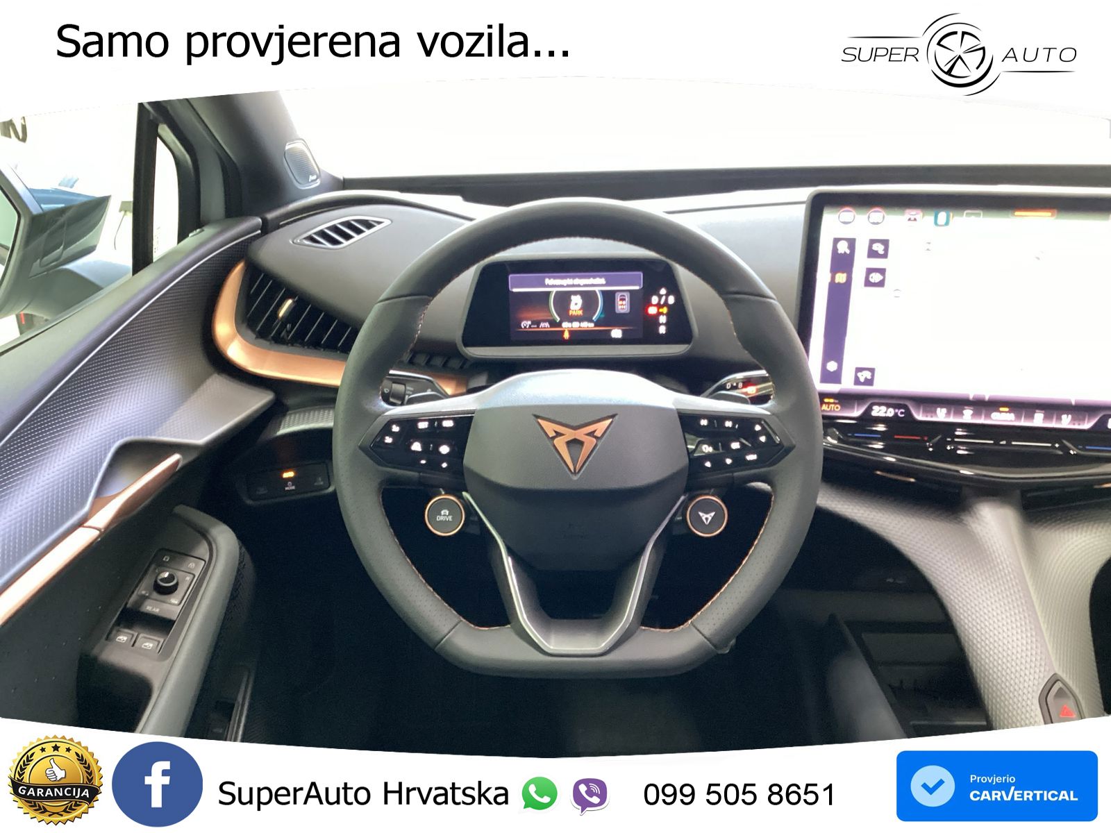 Cupra Tavascan 82 kWh (340 KS)  4WD ACC+HEAD+4xGR SJED+360+PANO