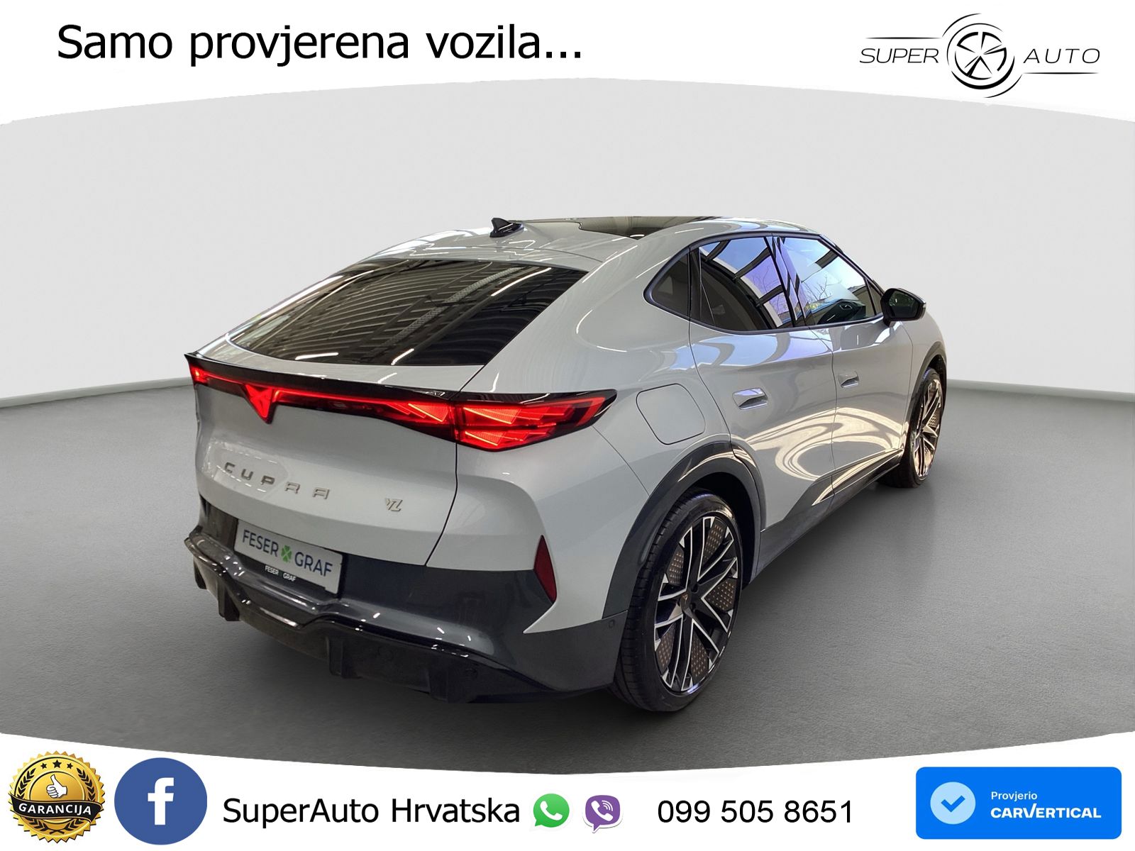 Cupra Tavascan 82 kWh (340 KS)  4WD ACC+HEAD+4xGR SJED+360+PANO