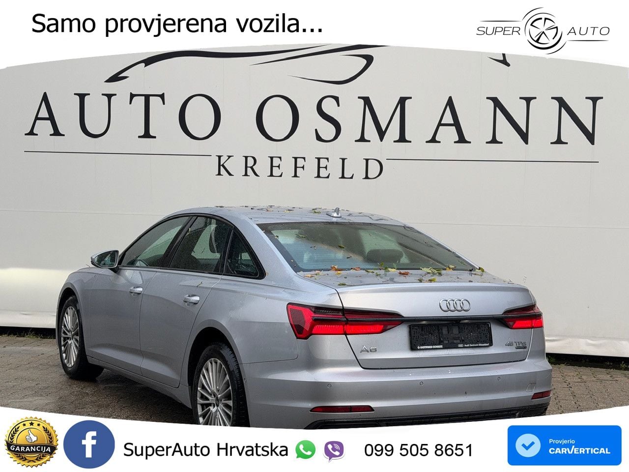 Audi A6 45 TFSI (265 KS) quattro ultra S tronic LED+GR SJED+ACC
