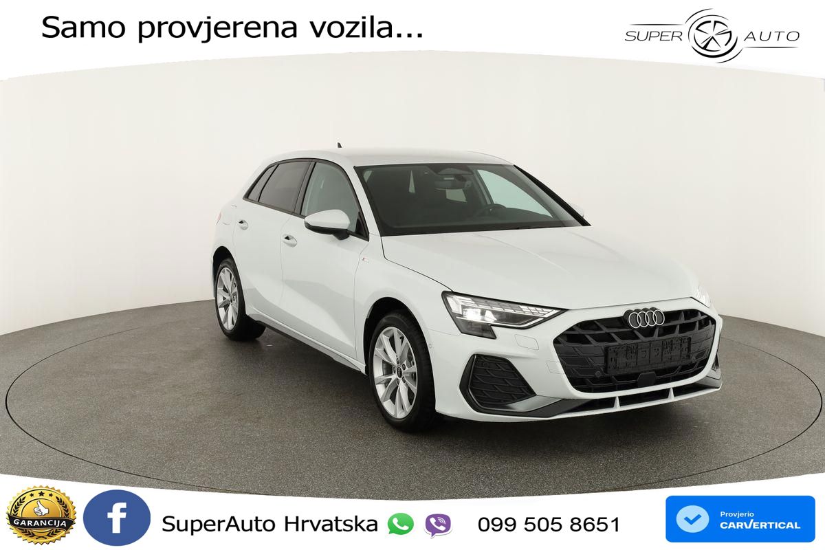 Audi A3 35 TFSI (150 KS) S tronic S line MATRIX+GR SJED+KAM