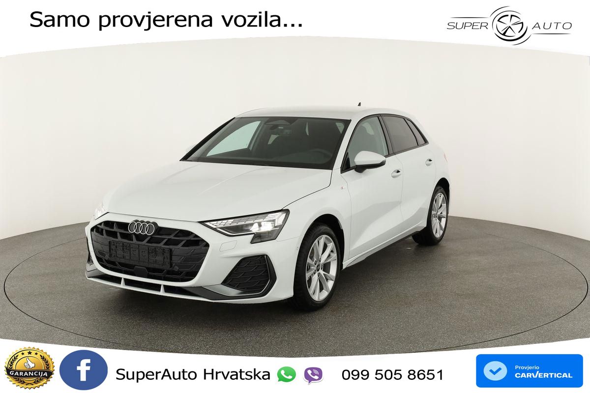 Audi A3 35 TFSI (150 KS) S tronic S line MATRIX+GR SJED+KAM
