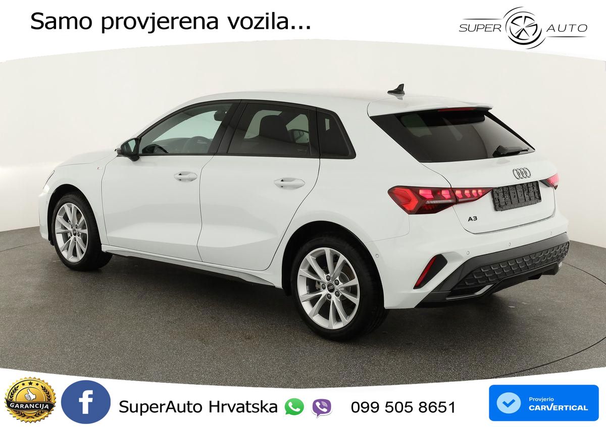 Audi A3 35 TFSI (150 KS) S tronic S line MATRIX+GR SJED+KAM