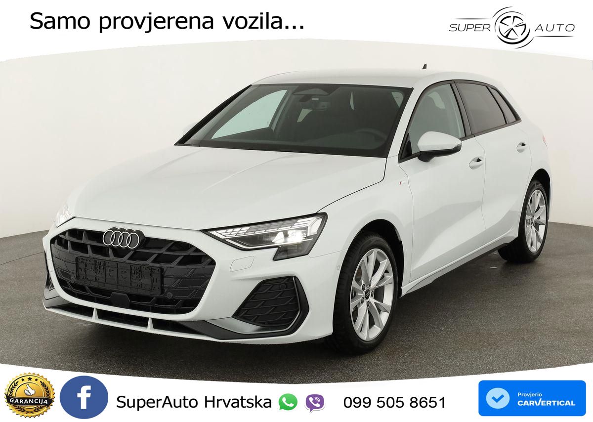 Audi A3 35 TFSI (150 KS) S tronic S line MATRIX+GR SJED+KAM