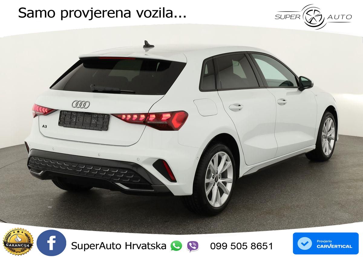 Audi A3 35 TFSI (150 KS) S tronic S line MATRIX+GR SJED+KAM