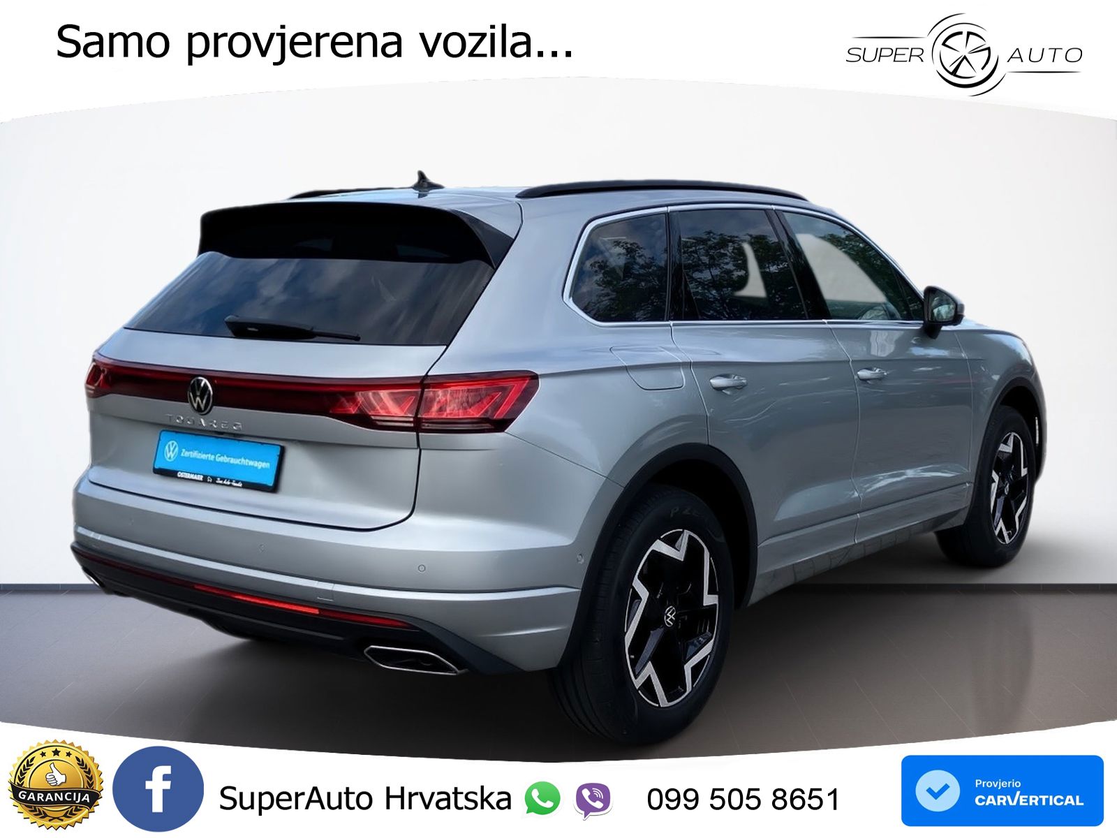 Volkswagen Touareg 3.0 V6 TFSI (340 KS) 4MOTION Tiptronic LED+GR SJED+ACC