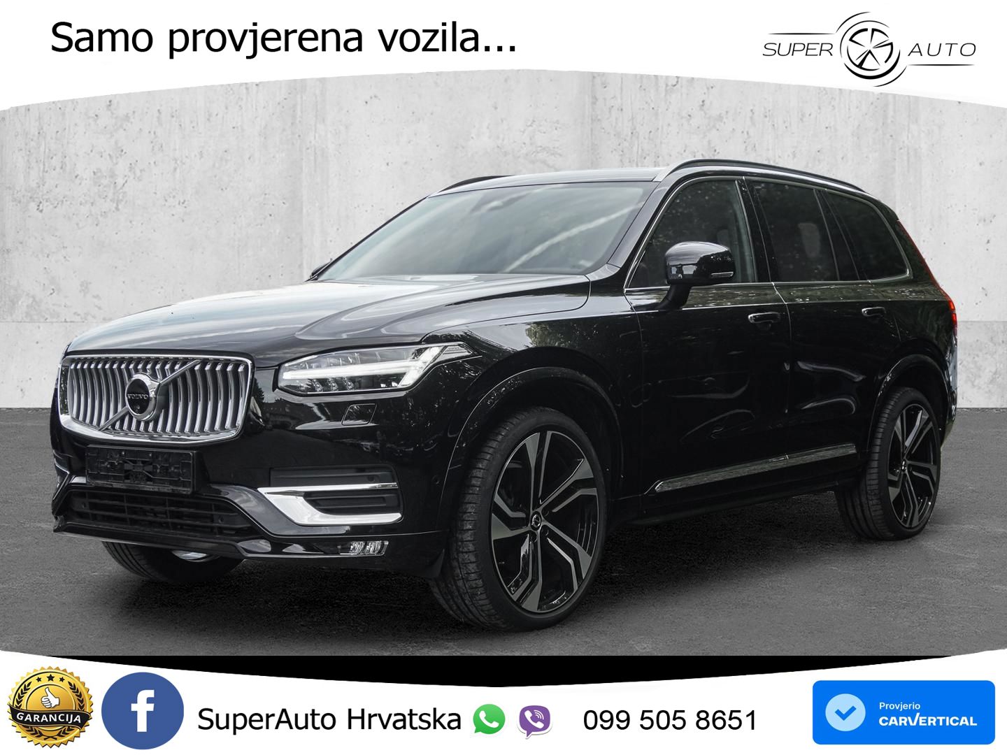 Volvo XC90 2.0 B5 Diesel AWD Automatic ACC+GR SJED+360+PANO