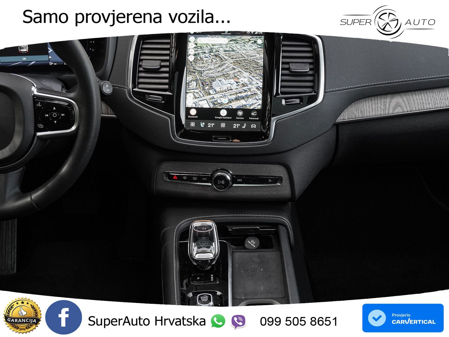 Volvo XC90 2.0 B5 Diesel AWD Automatic ACC+GR SJED+360+PANO