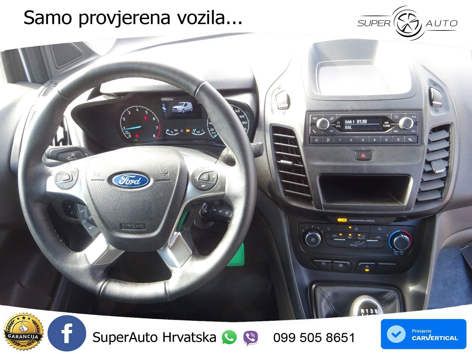 Ford Transit Connect Kasten 100PS Trend L2 Klima Temp 101 KS