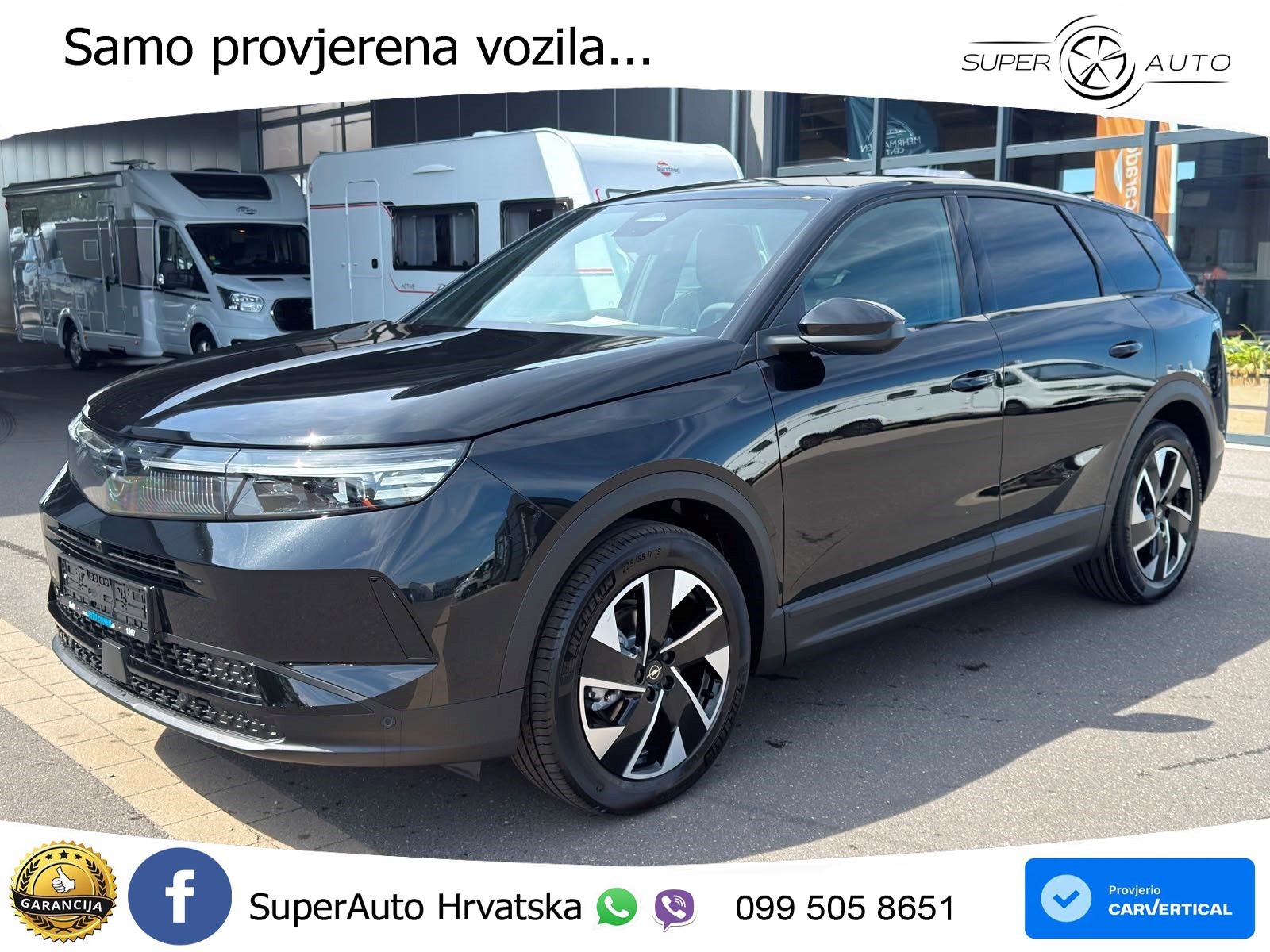Opel Grandland 1.2 Turbo (145 KS) Hybrid eDCT Ultimate LED+GR SJED+ACC