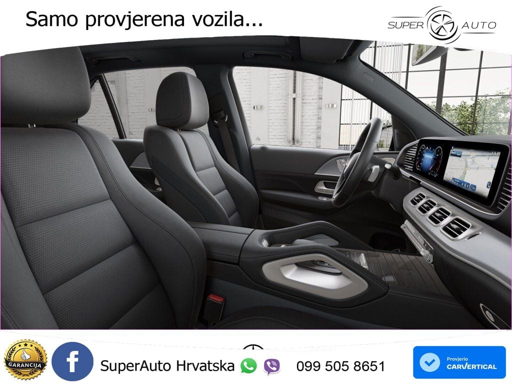 Mercedes GLE 450d (367 KS) EQ Boost 4MATIC 9G-TRONIC AMG ZRAČNI+ACC+GR SJED+360+PANO