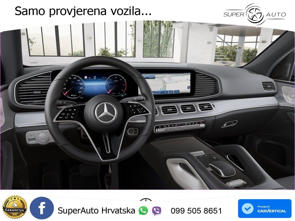 Mercedes GLE 450d (367 KS) EQ Boost 4MATIC 9G-TRONIC AMG ZRAČNI+ACC+GR SJED+360+PANO