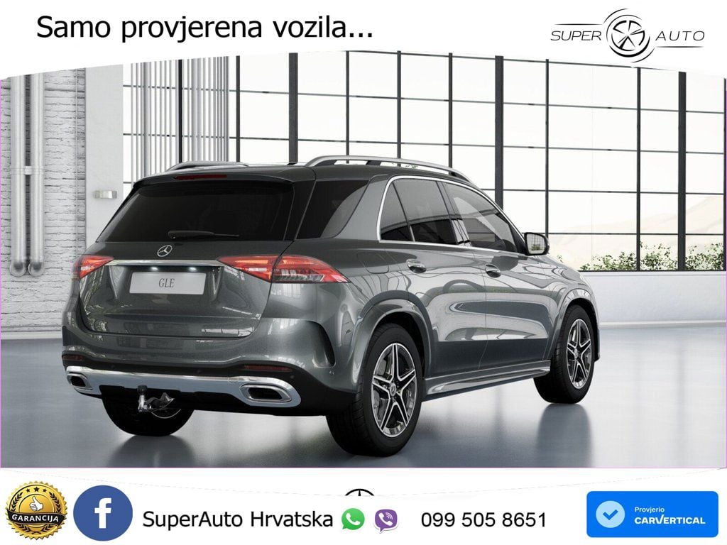 Mercedes GLE 450d (367 KS) EQ Boost 4MATIC 9G-TRONIC AMG ZRAČNI+ACC+GR SJED+360+PANO