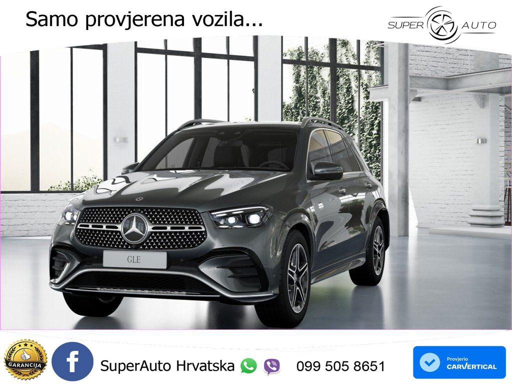 Mercedes GLE 450d (367 KS) EQ Boost 4MATIC 9G-TRONIC AMG ZRAČNI+ACC+GR SJED+360+PANO