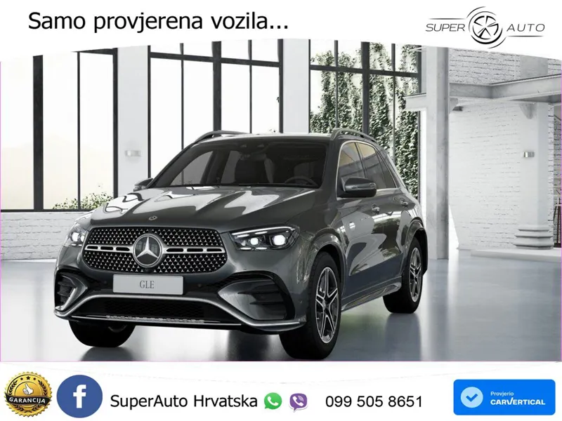 Mercedes GLE 450d (367 KS) EQ Boost 4MATIC 9G-TRONIC AMG ZRAČNI+ACC+GR SJED+360+PANO