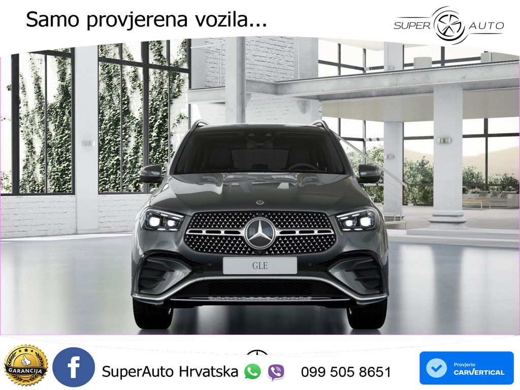Mercedes GLE 450d (367 KS) EQ Boost 4MATIC 9G-TRONIC AMG ZRAČNI+ACC+GR SJED+360+PANO