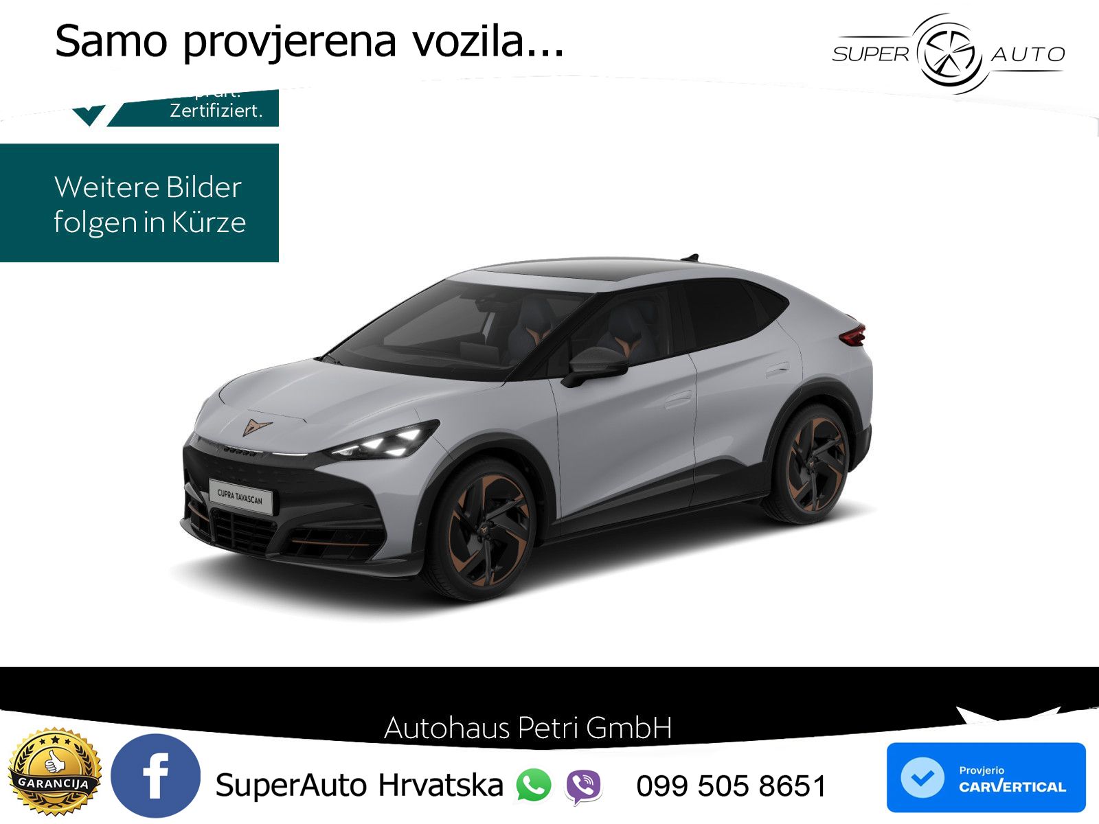 Cupra Tavascan 82 kWh (340 KS)  4WD VZ LED+GR SJED+ACC