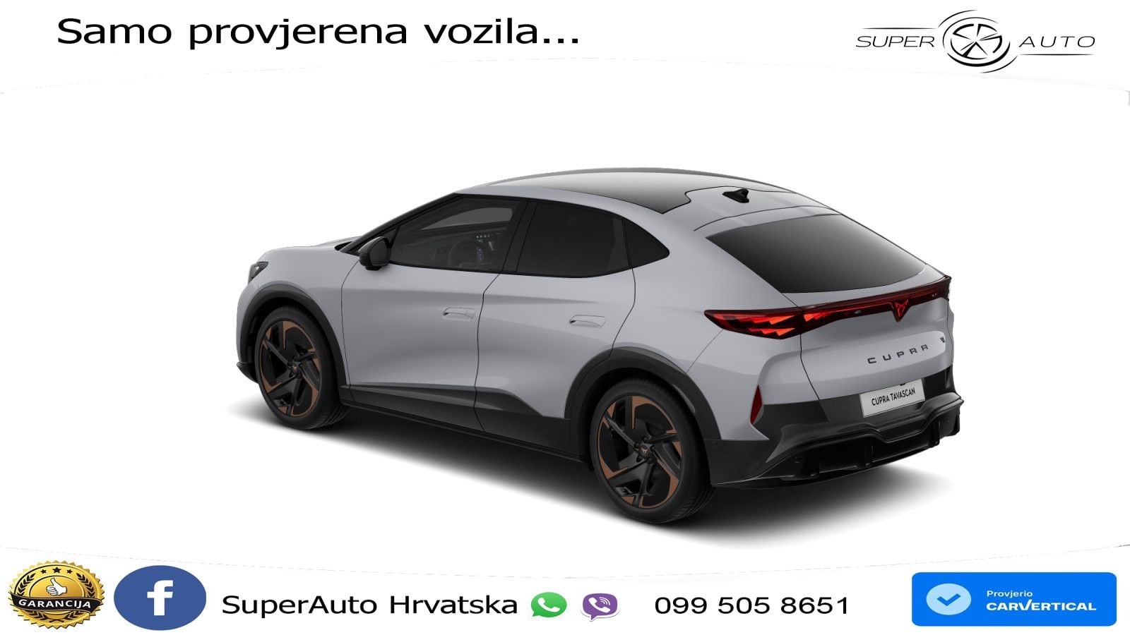 Cupra Tavascan 82 kWh (340 KS)  4WD VZ LED+GR SJED+ACC