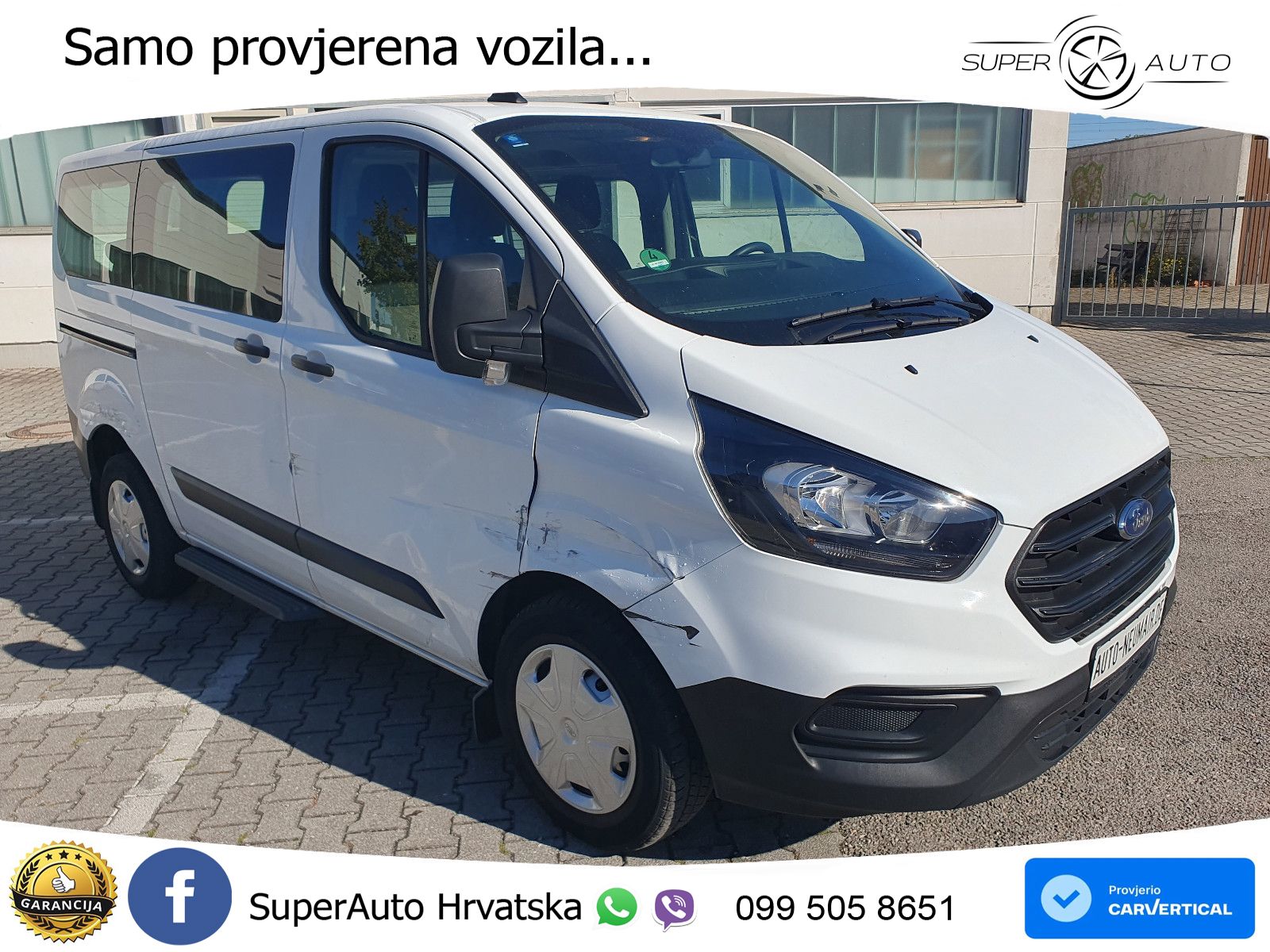 Ford Transit Custom 2.0 TDCI  *Klima / 9-Sitzer* 105 KS