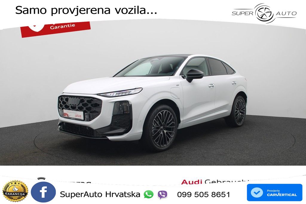 Audi Q3 Sportback 1.5 TFSIe (272 KS) S tronic LED+GR SJED+ACC