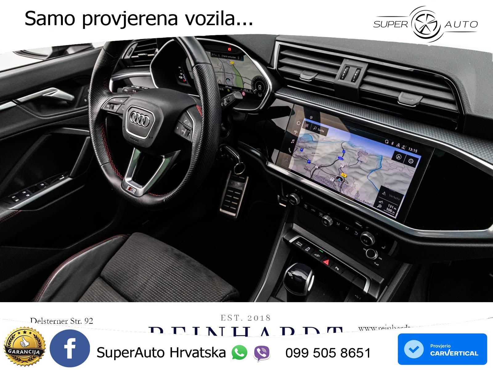 Audi Q3 45 TFSIe (245 KS) S tronic 2x S line LED+GR SJED+ACC