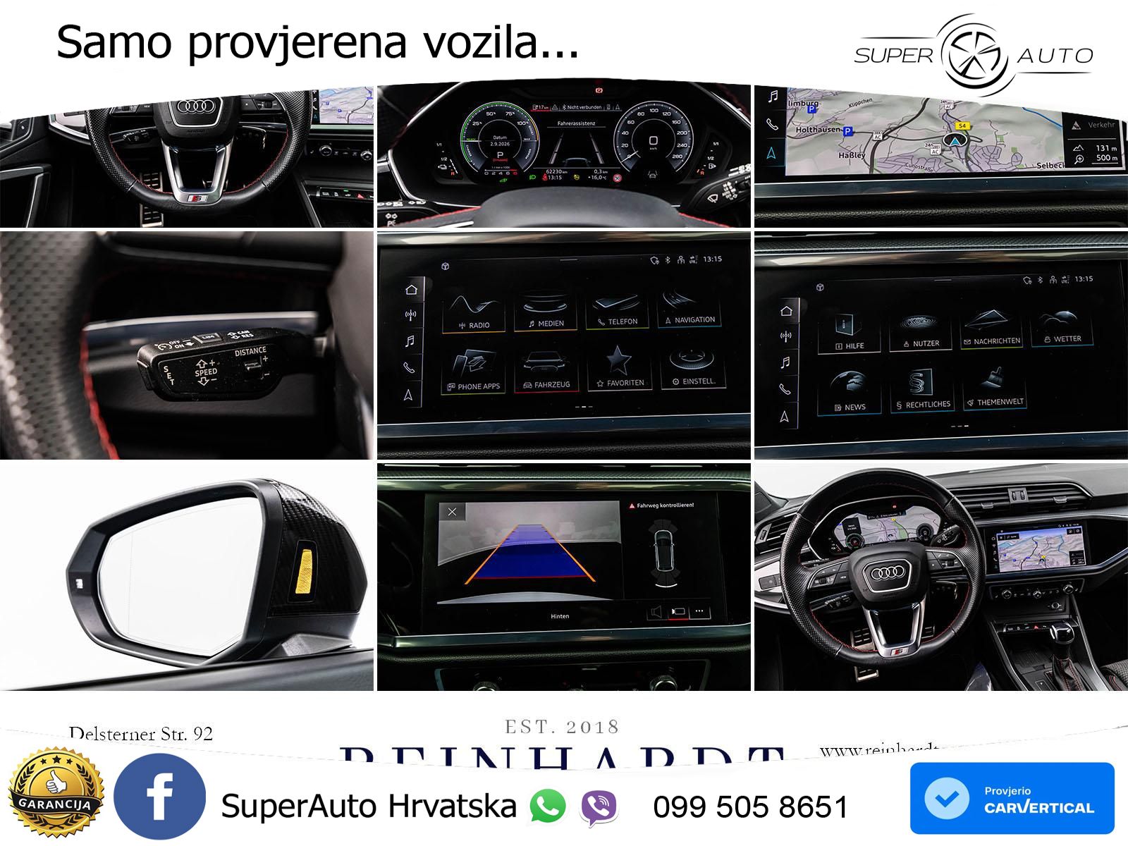 Audi Q3 45 TFSIe (245 KS) S tronic 2x S line LED+GR SJED+ACC
