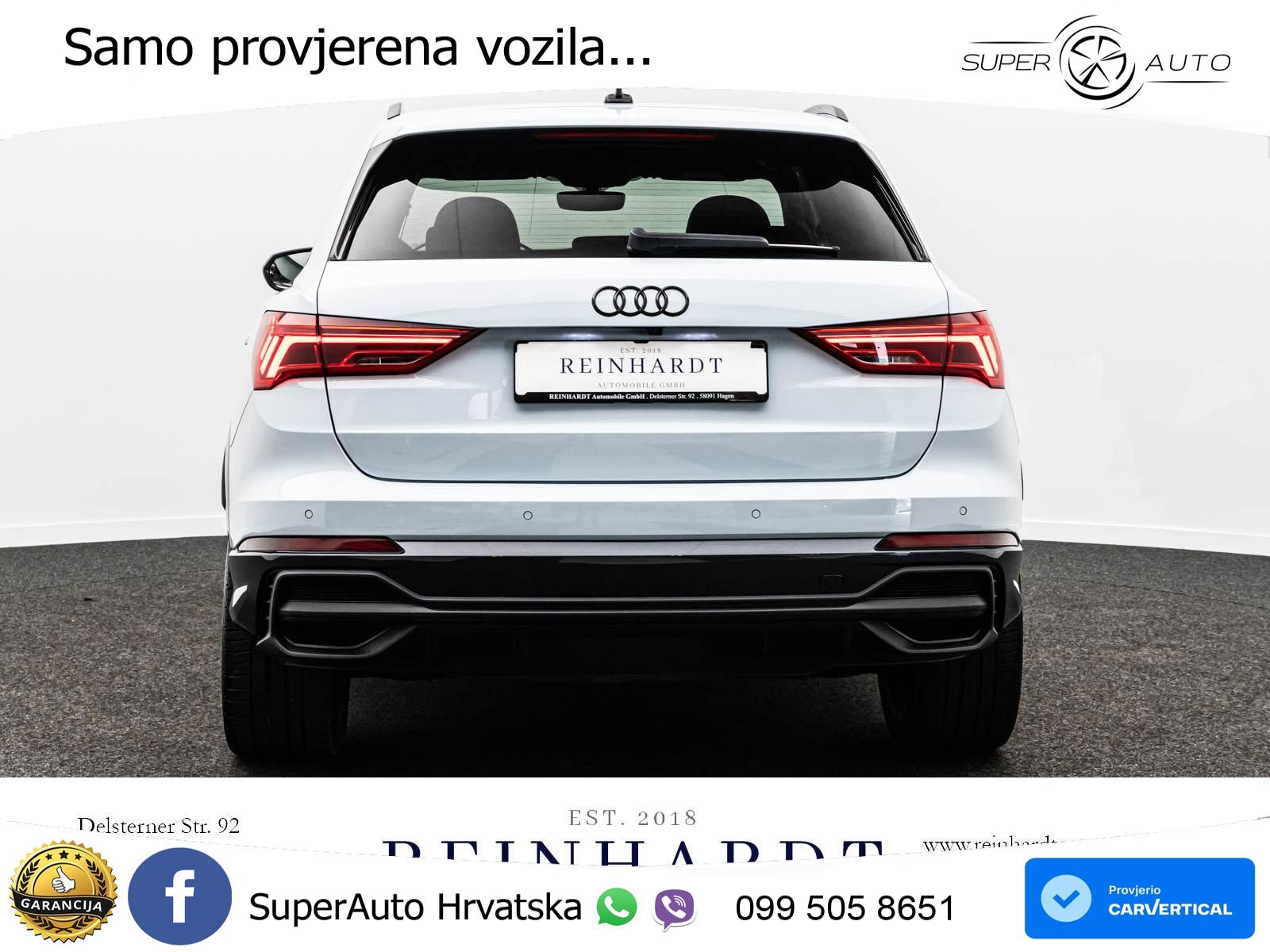 Audi Q3 45 TFSIe (245 KS) S tronic 2x S line LED+GR SJED+ACC