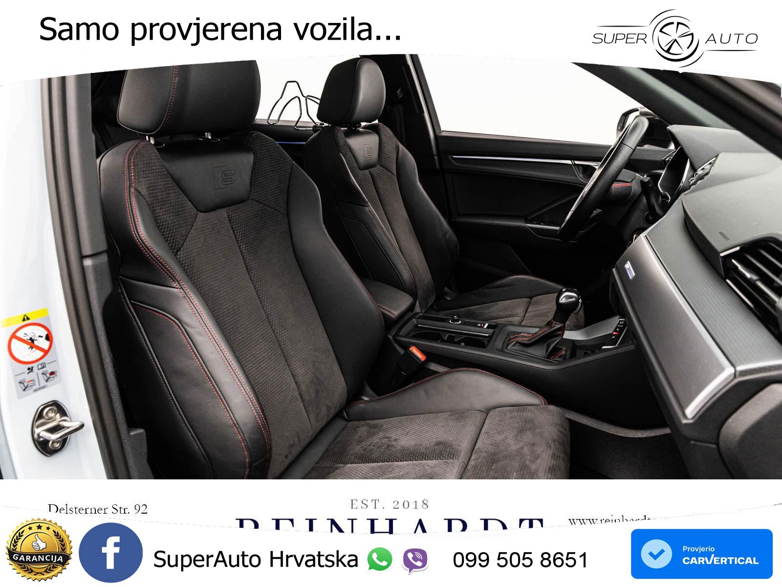 Audi Q3 45 TFSIe (245 KS) S tronic 2x S line LED+GR SJED+ACC