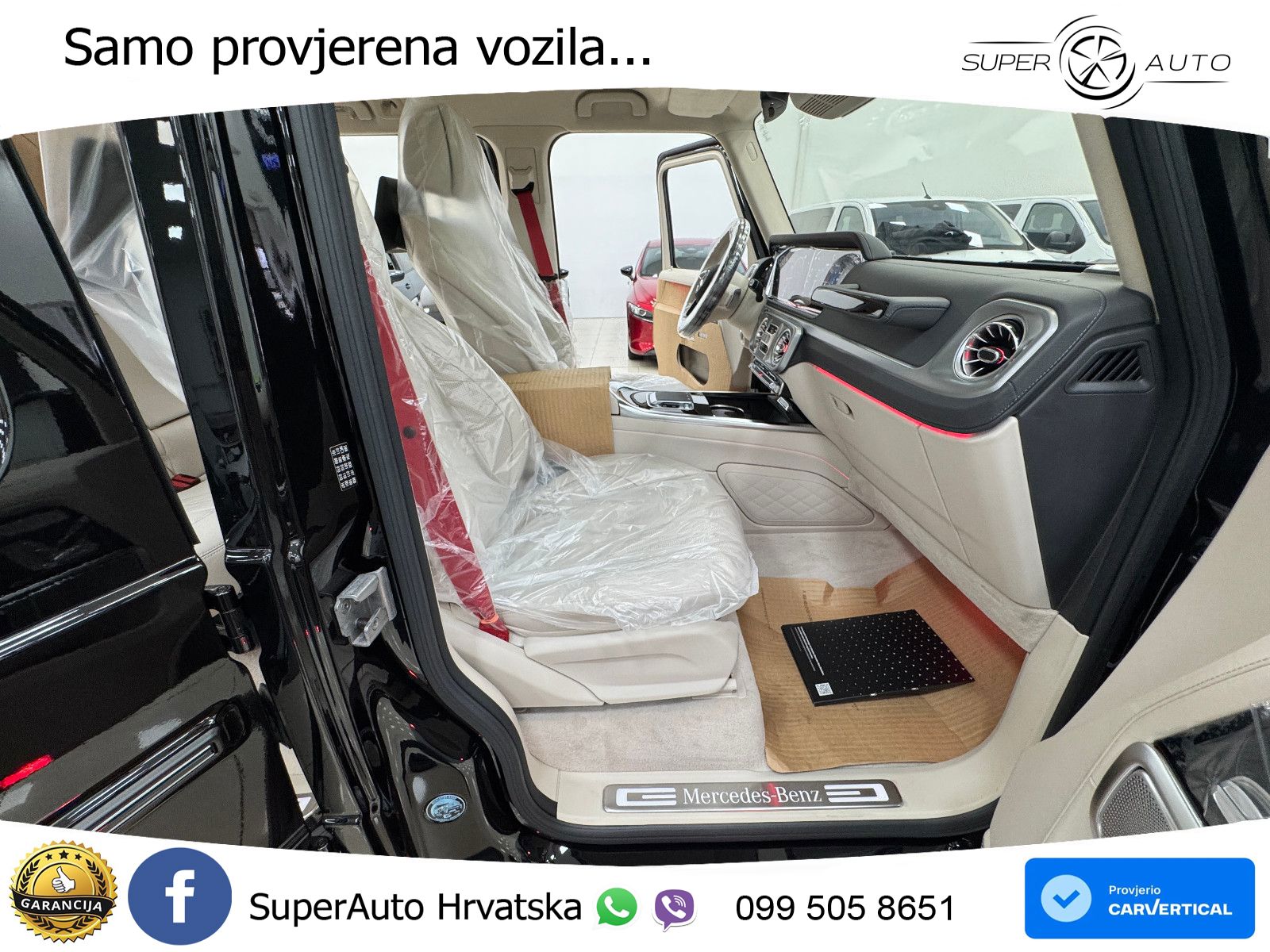 Mercedes G 450d Long (367 KS) 4MATIC 9G-TRONIC AMG LED+GR SJED+ACC