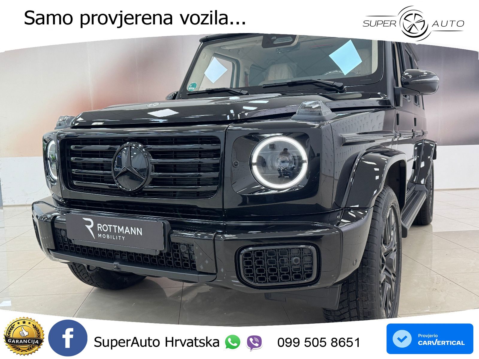 Mercedes G 450d Long (367 KS) 4MATIC 9G-TRONIC AMG LED+GR SJED+ACC