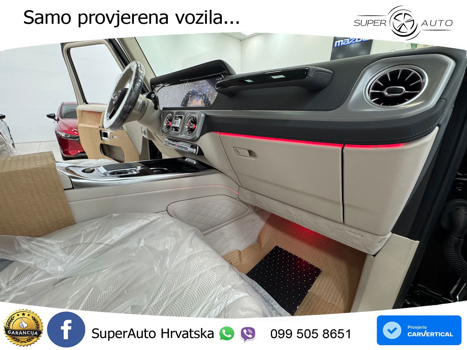 Mercedes G 450d Long (367 KS) 4MATIC 9G-TRONIC AMG LED+GR SJED+ACC