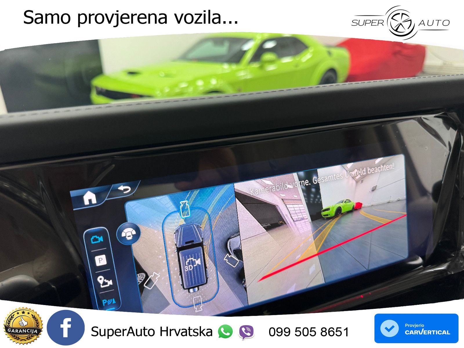Mercedes G 450d Long (367 KS) 4MATIC 9G-TRONIC AMG LED+GR SJED+ACC