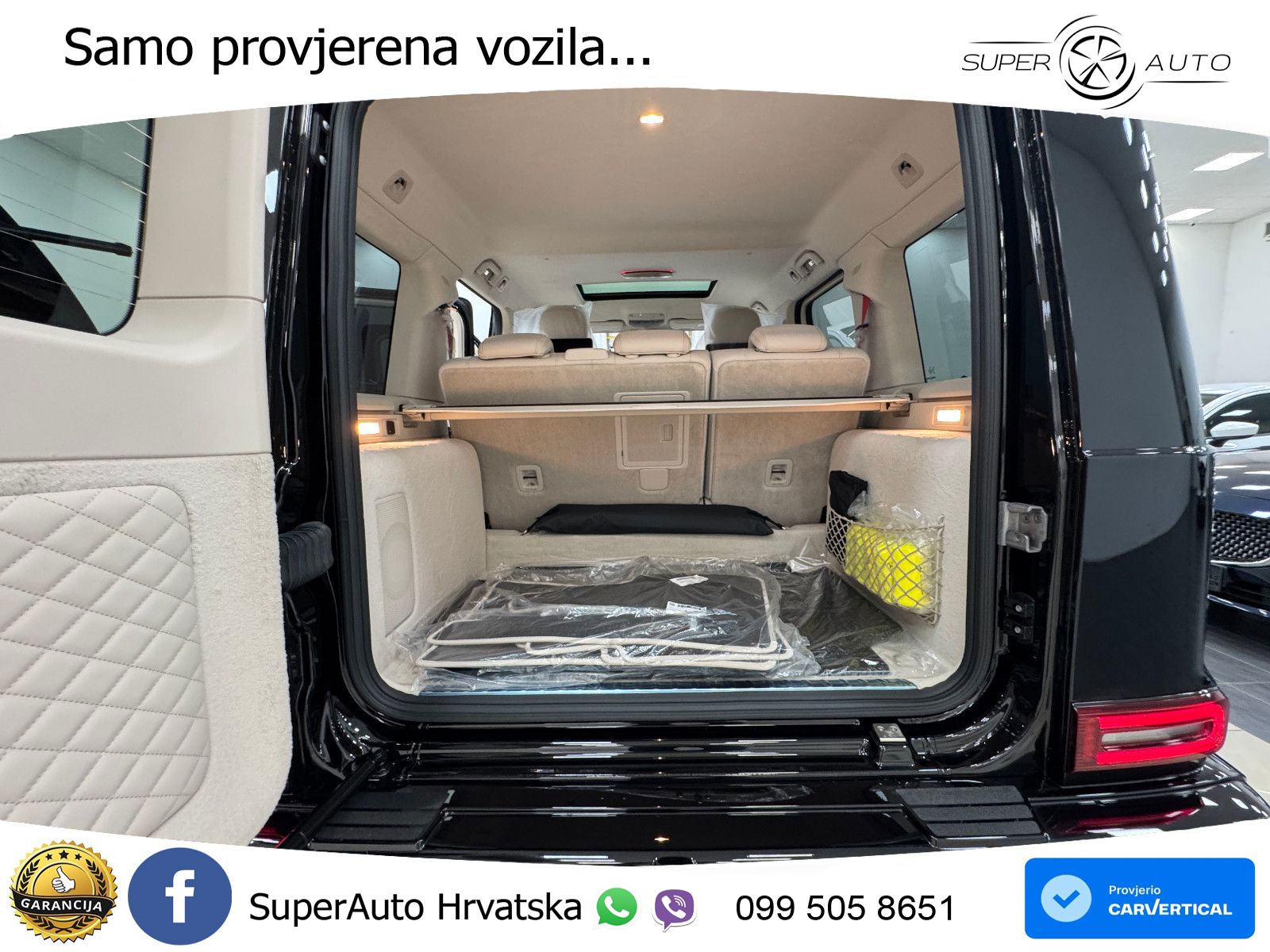 Mercedes G 450d Long (367 KS) 4MATIC 9G-TRONIC AMG LED+GR SJED+ACC