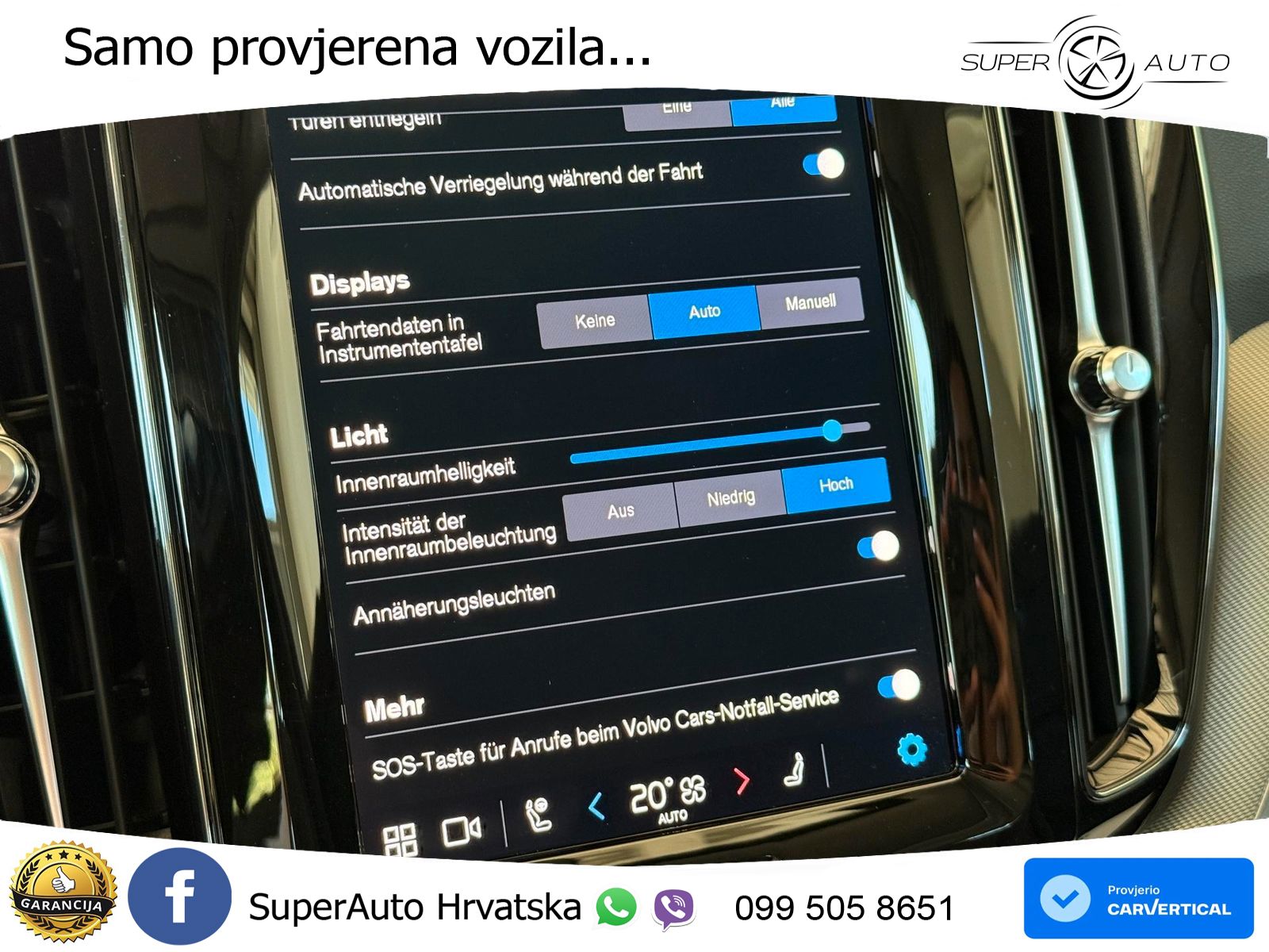 Volvo XC60 B4 Diesel FWD Geartronic LED+GR SJED+ACC