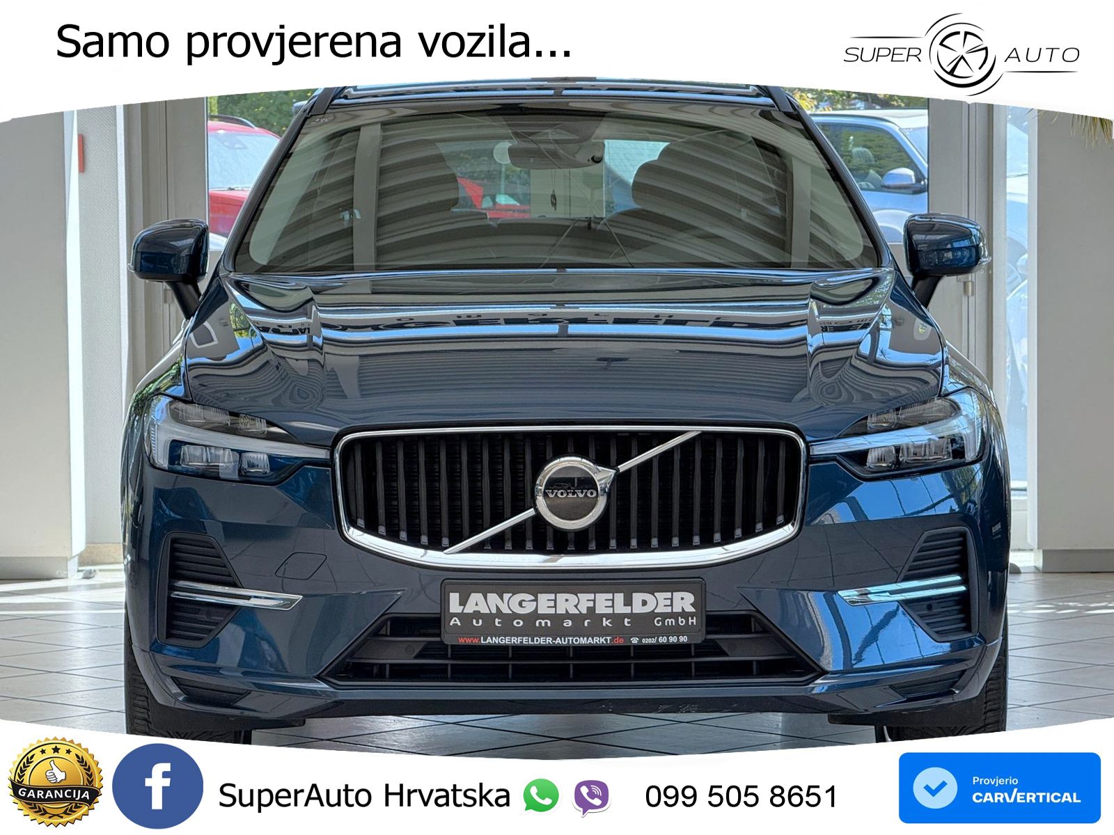 Volvo XC60 B4 Diesel FWD Geartronic LED+GR SJED+ACC