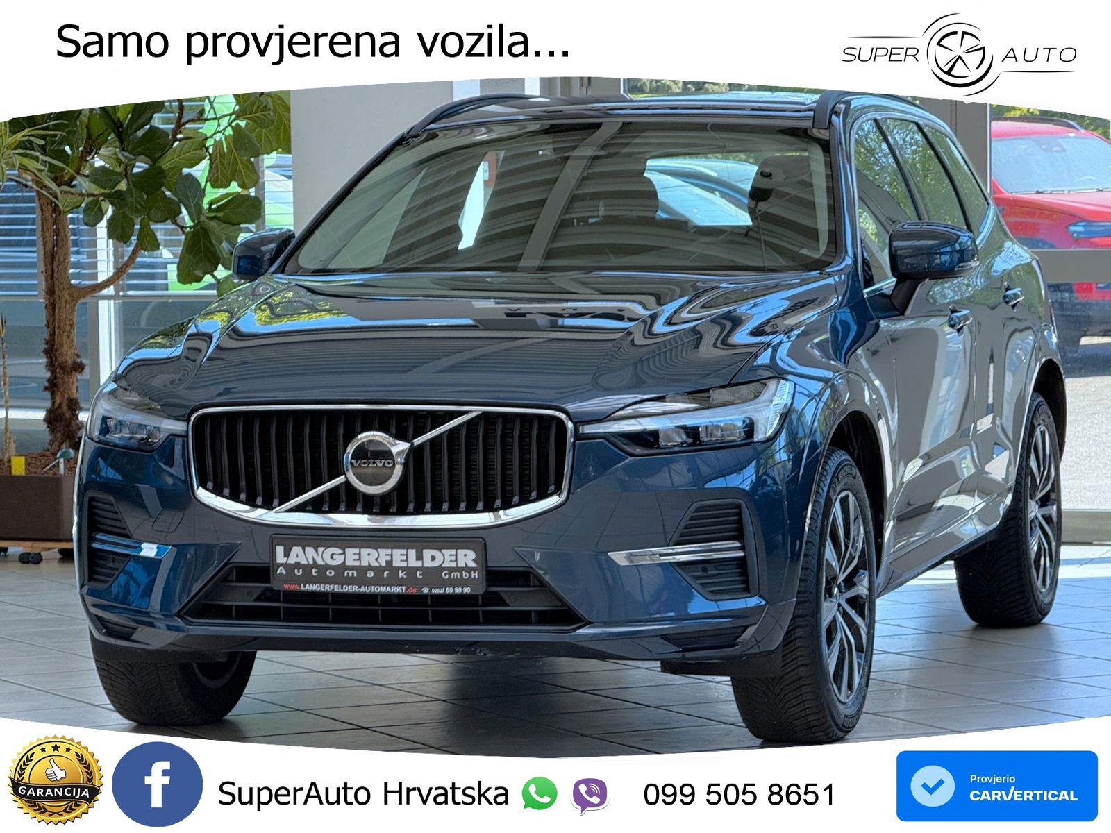 Volvo XC60 B4 Diesel FWD Geartronic LED+GR SJED+ACC
