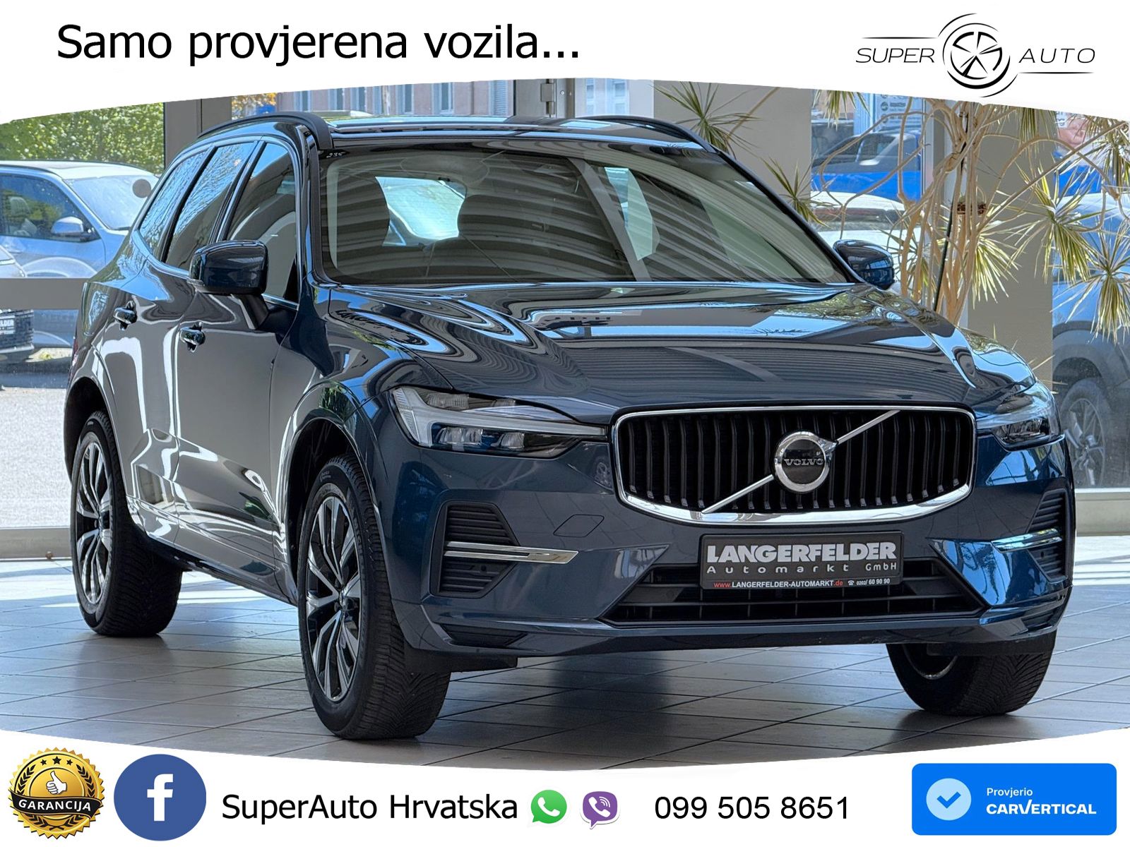 Volvo XC60 B4 Diesel FWD Geartronic LED+GR SJED+ACC