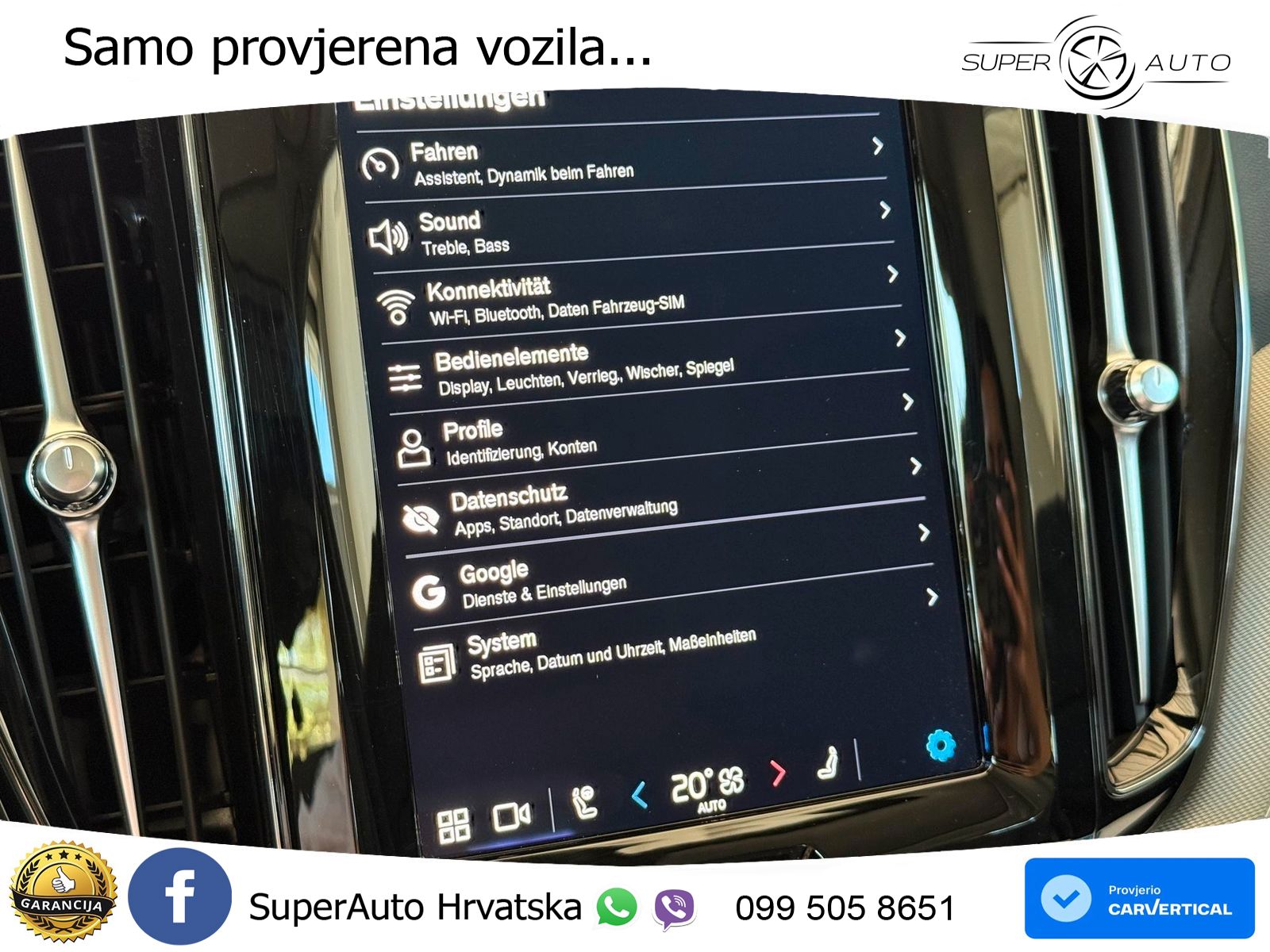 Volvo XC60 B4 Diesel FWD Geartronic LED+GR SJED+ACC