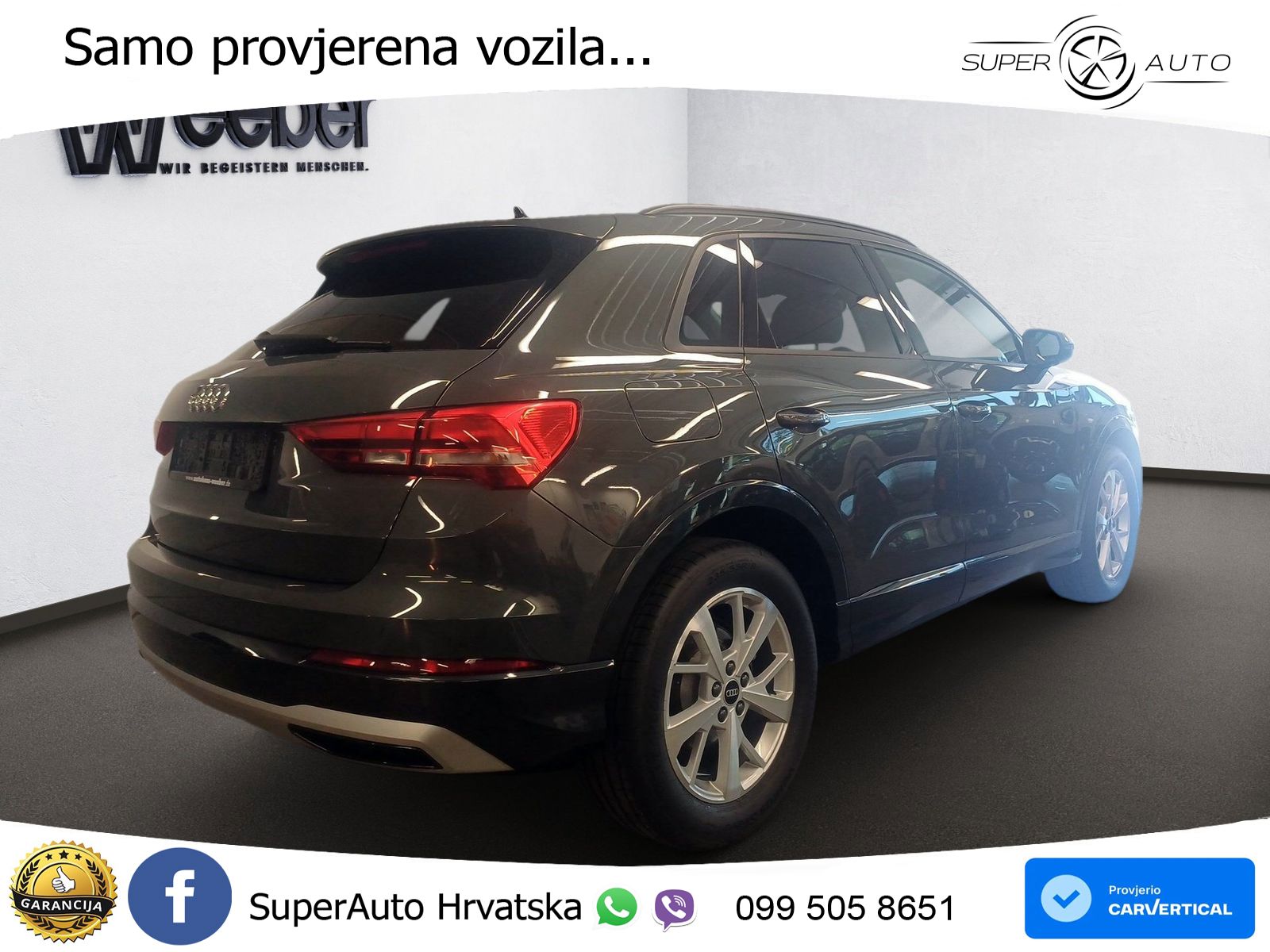 Audi Q3 1.5 TFSI (150 KS) S tronic LED+GR SJED+ACC