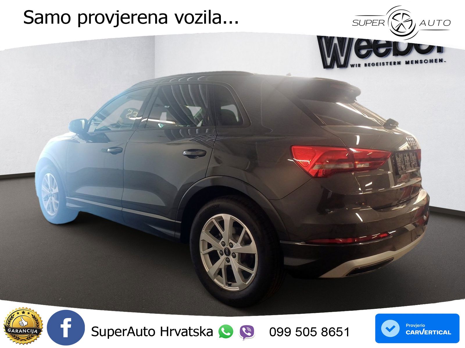 Audi Q3 1.5 TFSI (150 KS) S tronic LED+GR SJED+ACC